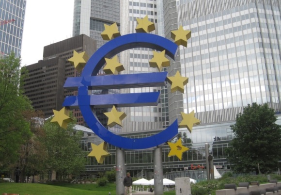 Euro Statue at the European Central Bank